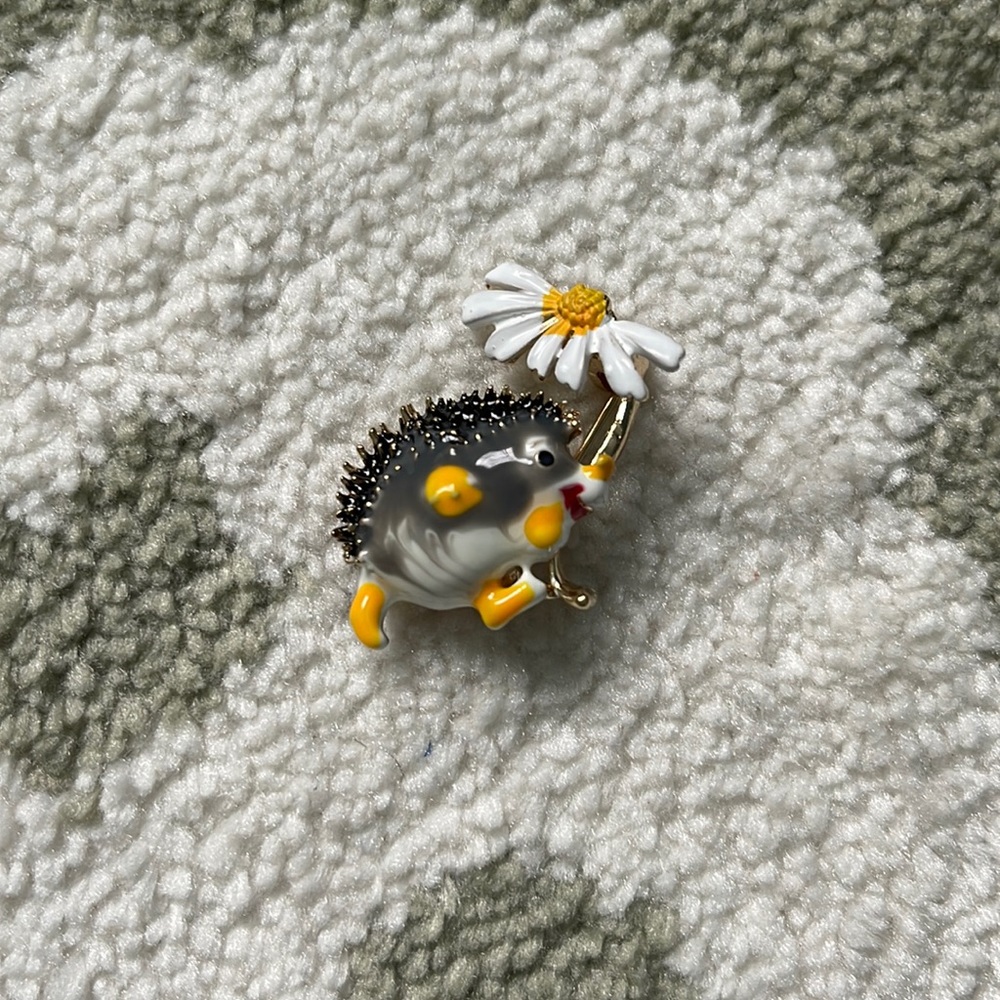 Hedgehog 🦔 brooches